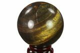 Polished Tiger's Eye Sphere #143262-1